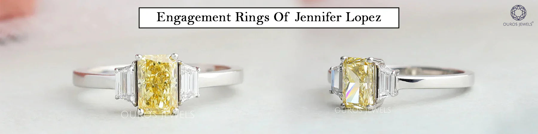 Image showing Beautiful engagement ring of jennifer lopez with most expensive price tag