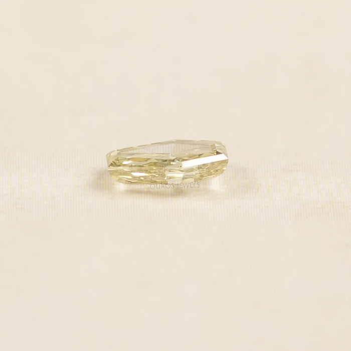 antique cut fancy yellow diamond