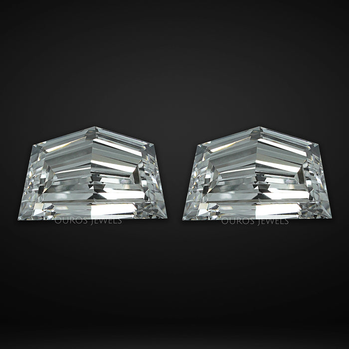 Matching Cadillac Step Cut Lab Grown Diamonds