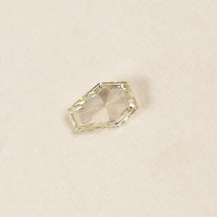 antique portrait cut lab grown diamond