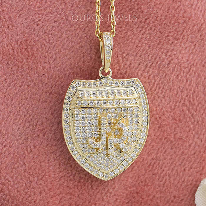 Customized Iced Diamond HipHop Pendant - For Men
