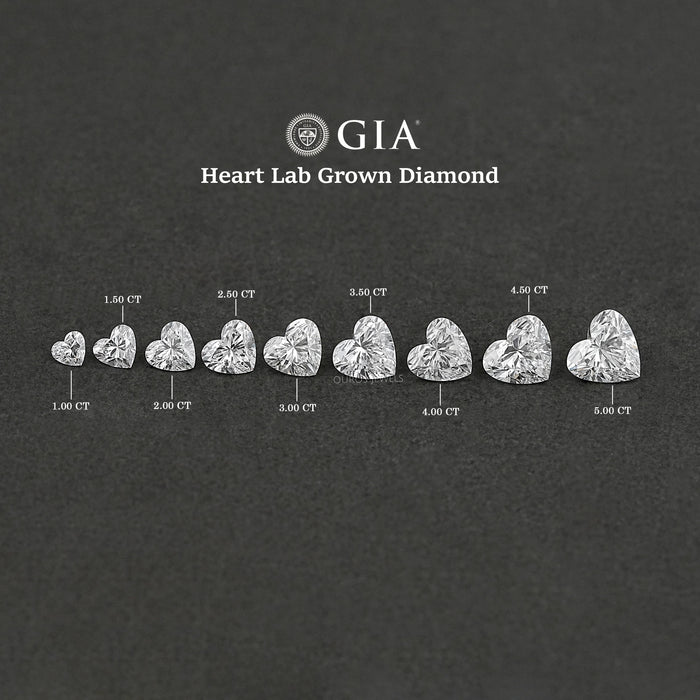 Heart Lab Grown GIA Certified Diamond