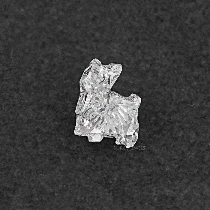 Yorkie Dog Shape Lab Created Diamond