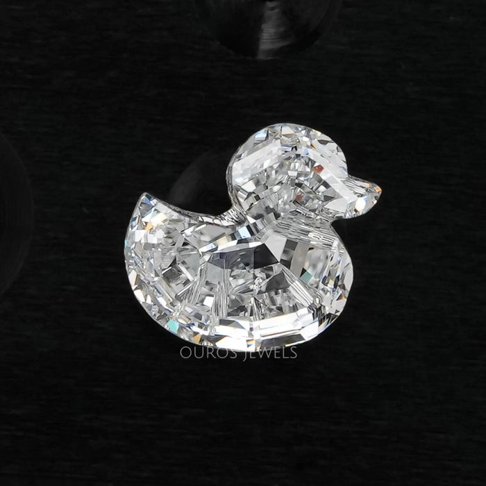 Antique Duck Shaped Lab Grown Diamond