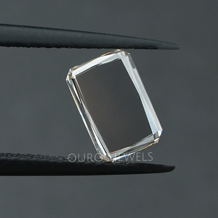Portrait Emerald Cut Lab Created Diamond
