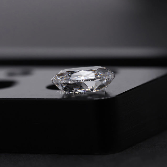 Round Rose Cut Lab Created Diamond