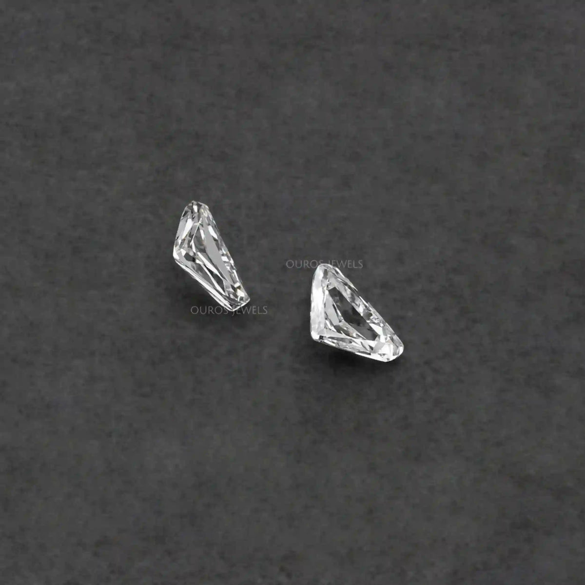 Modified Trillion Shape Lab Diamond Matching Pair Loose