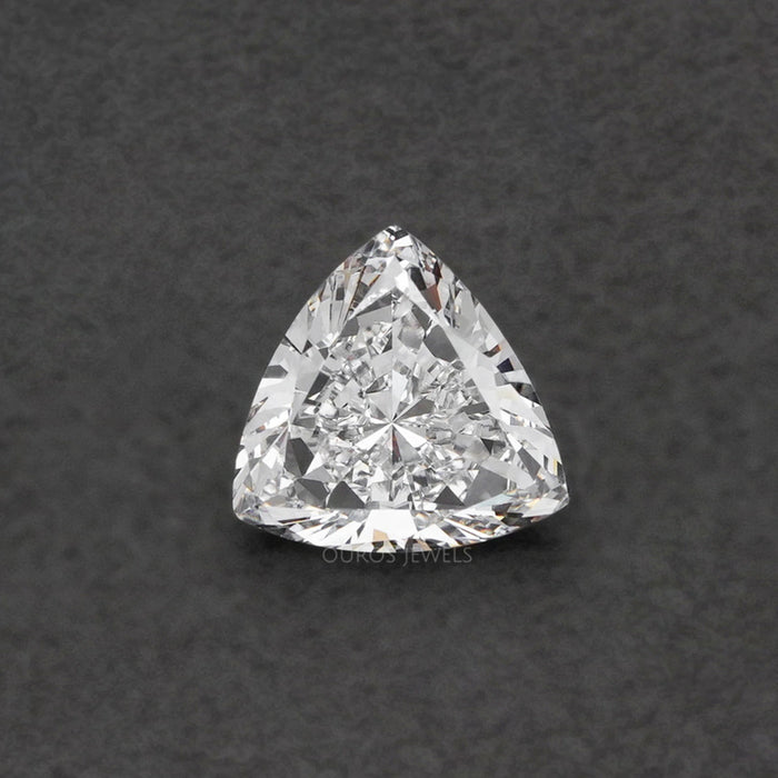 Loose Trillion Cut Lab Created Diamond