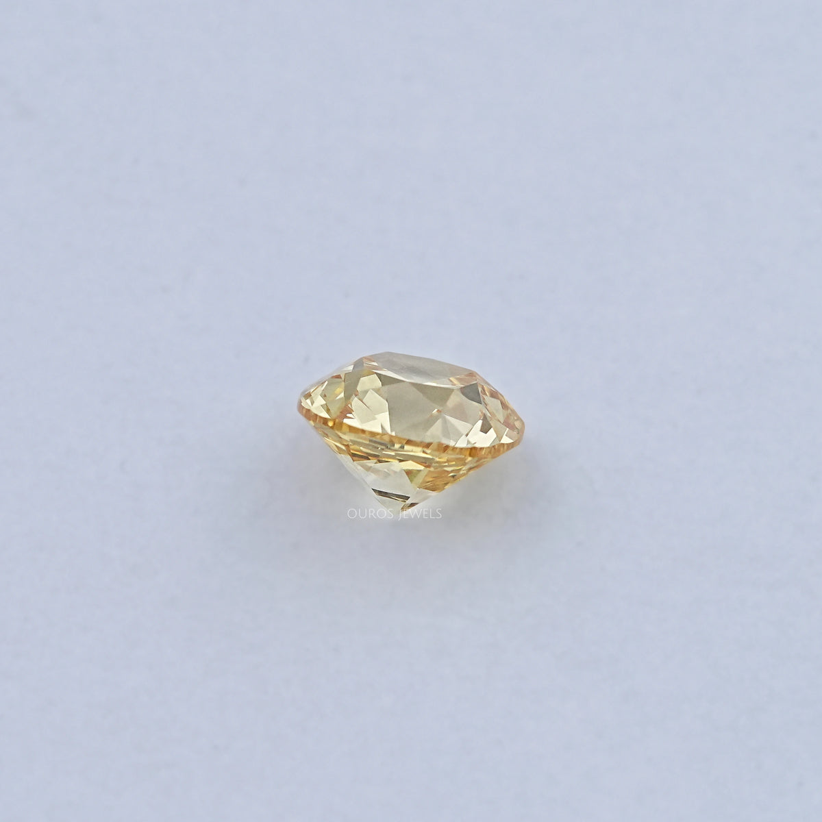 Yellow Old Mine Cushion Cut Loose Lab-Diamond Loose