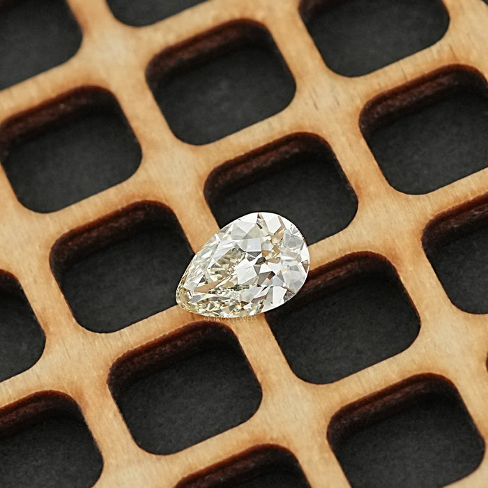 Pear Shape Old Cut Diamond