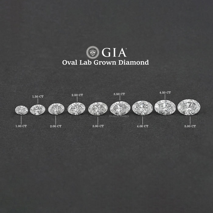GIA Lab Grown Oval Diamond