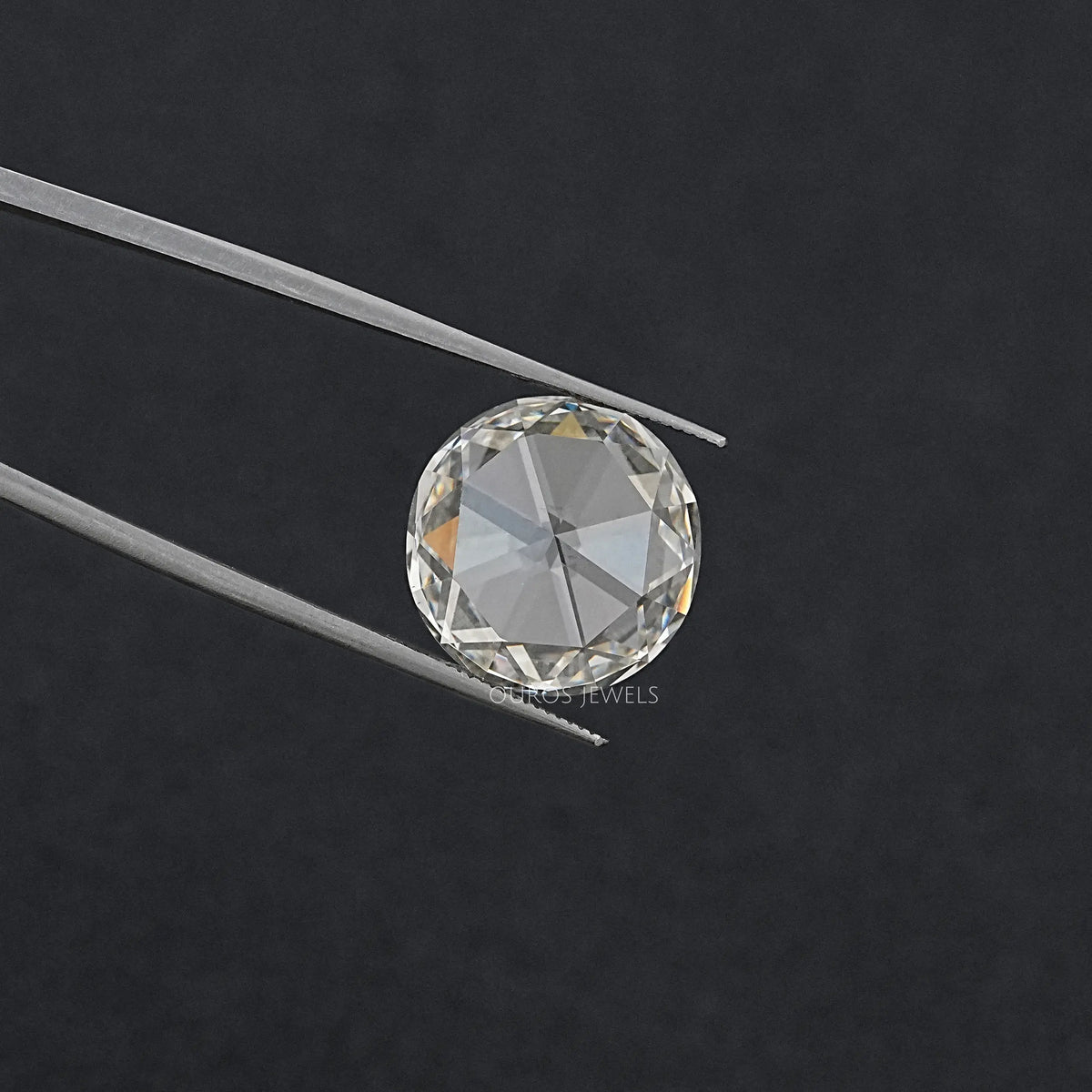 Rose Cut Round Lab Grown Diamond
