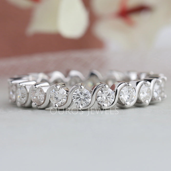 Full Eternity Round Diamond Women's Ring
