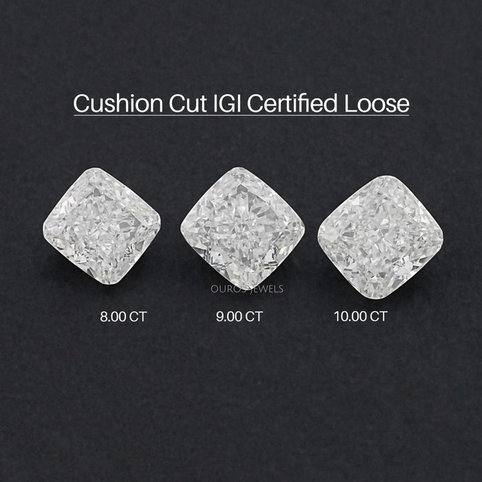 Cushion Cut Lab Grown Loose Diamond