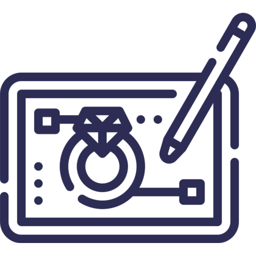 jewelry custom design icon