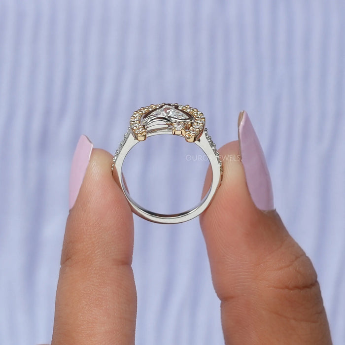 Antique Horse & Horseshoe Diamond Ring