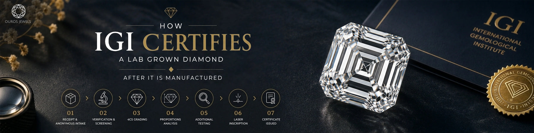 How IGI Certifies a Lab Grown Diamond After It Is Manufactured
