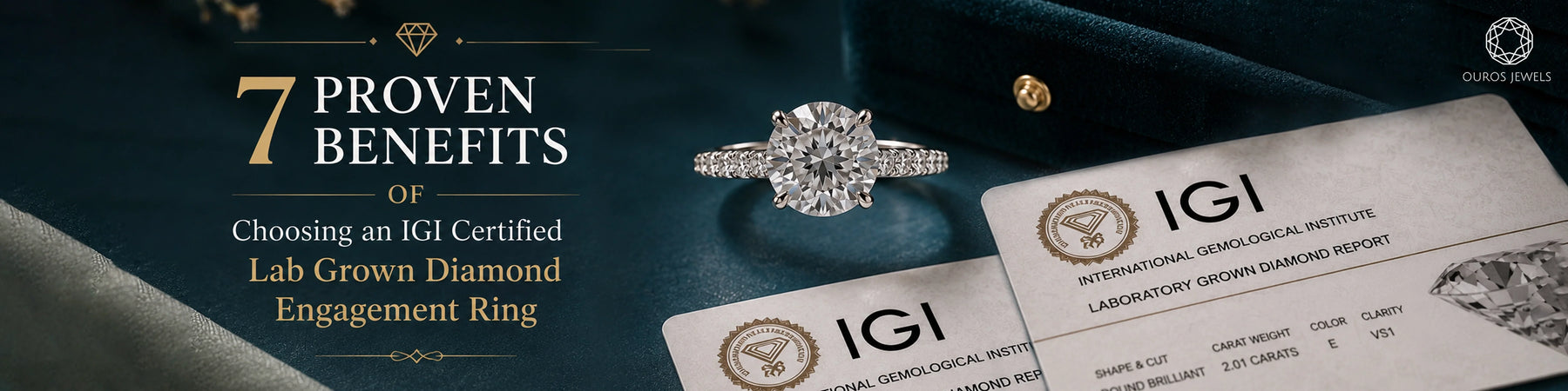 7 Proven Benefits of Choosing an IGI Certified Lab Grown Diamond Engagement Ring
