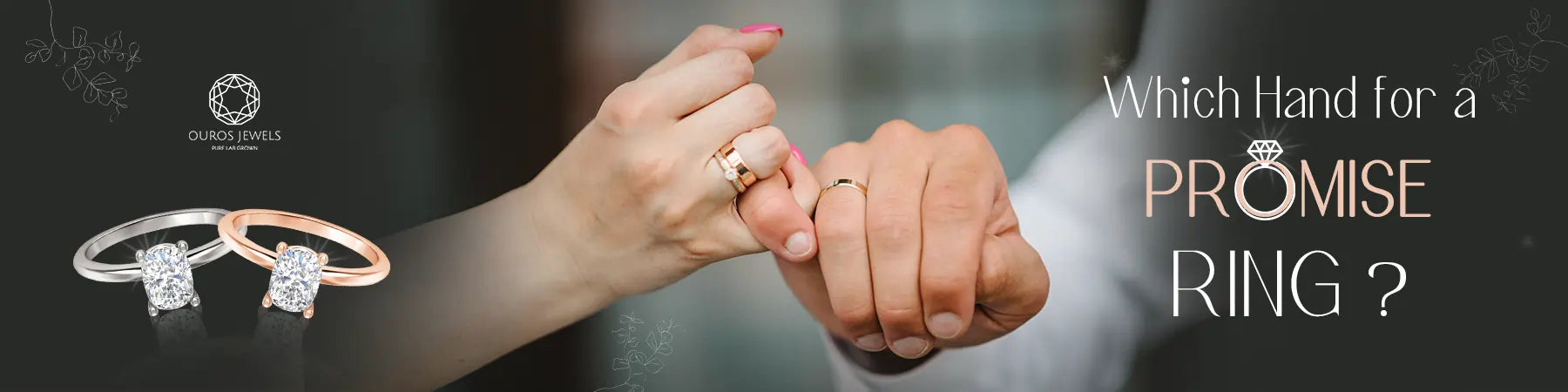 Image showing which hand for a promise ring, a guide to ring etiquette