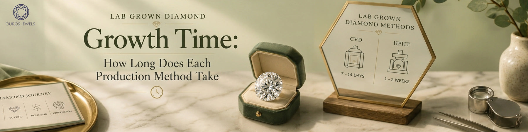 Lab Grown Diamond Growth Time: How Long Does Each Production Method Take