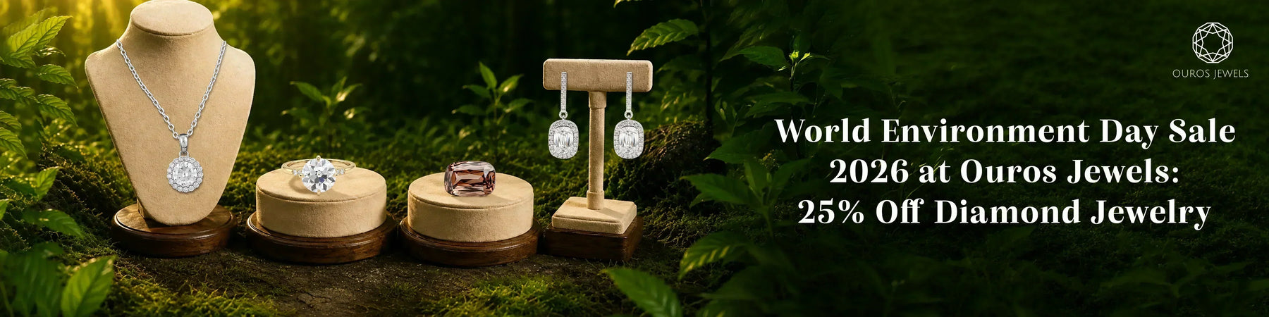 World Environment Day Sale 2026 – 25% Off Diamond Jewelry at Ouros Jewels