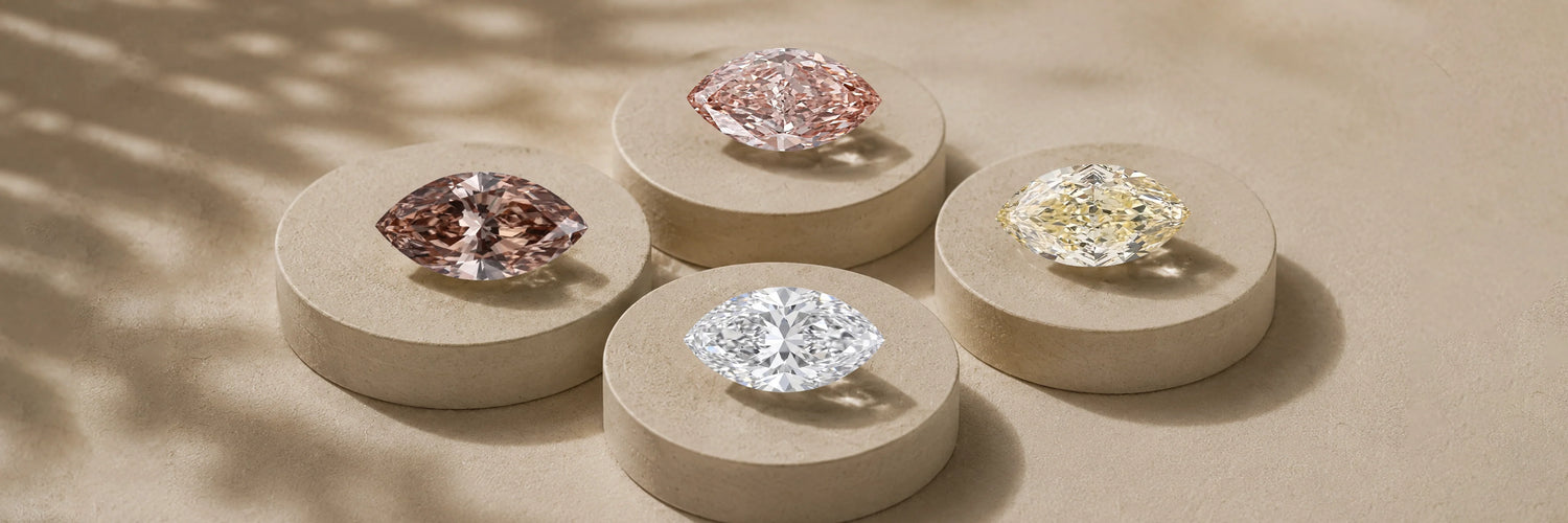 Marquise Cut Lab Grown Diamonds – IGI Certified Loose Diamonds Collection | Ouros Jewels