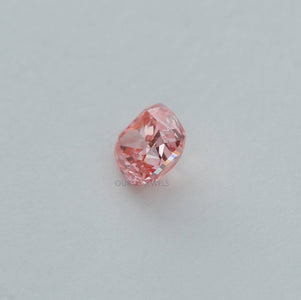 0.25 Carat Each Cushion Pink Cut Lab  Diamond Ouros Jewels