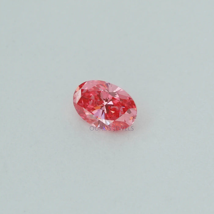 0.25 Carat Each Pink Oval Loose Diamond Ouros Jewels