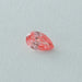 0.31 carat pink pear shape loose lab created diamonds