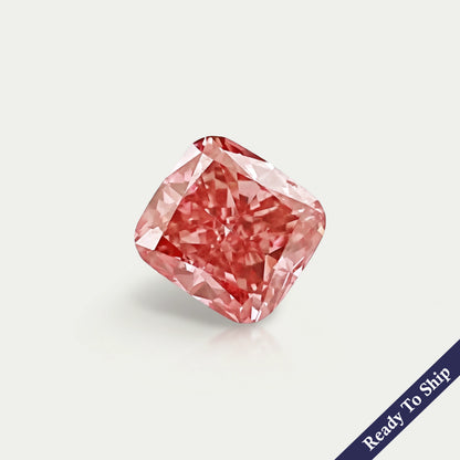 1.09 CT Pink Cushion Lab Grown Diamond Loose