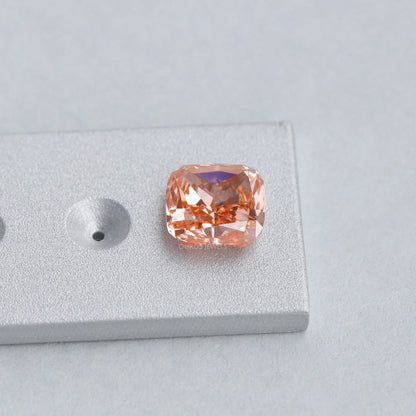 1.35 Carat Vivid Pink Cushion Lab Diamond