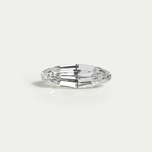 2.83 Carat Long Oval Cut Lab Diamond 