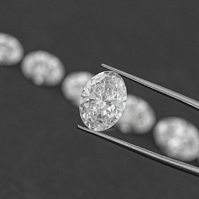 Oval Cut Lab-Grown IGI Certified Diamond