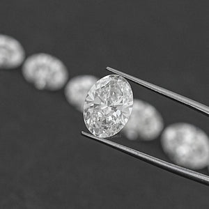 Oval Cut Lab-Grown IGI Certified Diamond