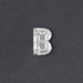 Alphabet B Letter Lab Grown Diamond Loose