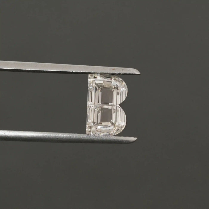 B Alphabet Letter Loose Lab Grown Diamond