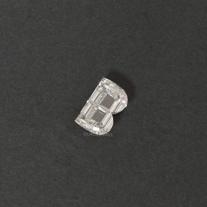 B Alphabet Letter Loose Lab Grown Diamond