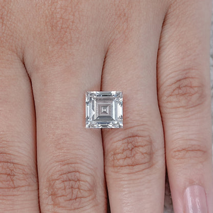 6.25 Carat Carre Cut Lab Grown Loose Diamond