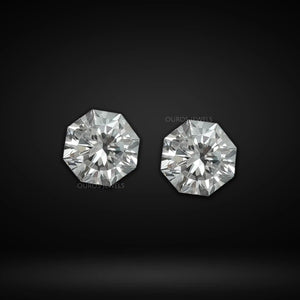 Octagon Shape Lab Diamond Loose Pair