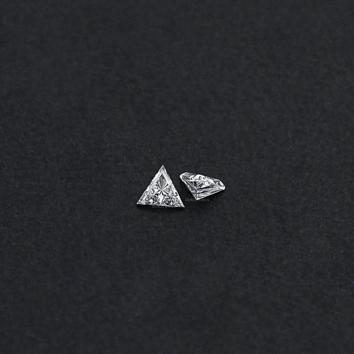 Triangle Cut Lab Made Diamond Sets