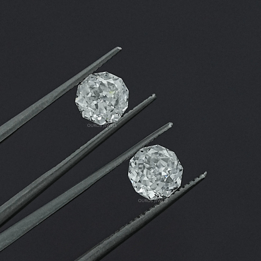 Meteor Cut Lab Diamond Matching Pair Loose