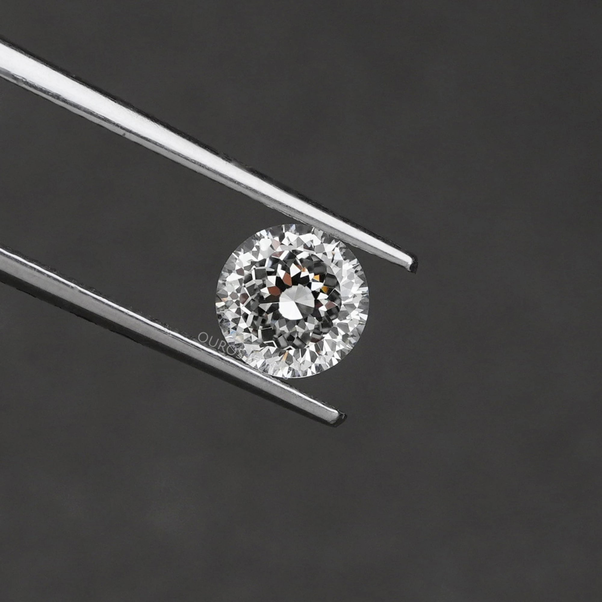 Portuguese Round Cut Lab Grown Diamond