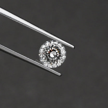 Portuguese Round Cut Lab Grown Diamond