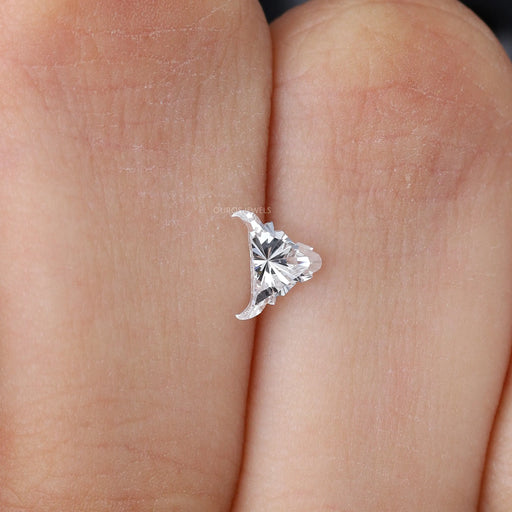 Antique Shape Bull Cut Lab Grown Diamond