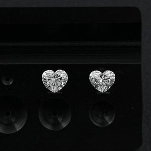 Heart Shaped Lab Grown Diamond Pair