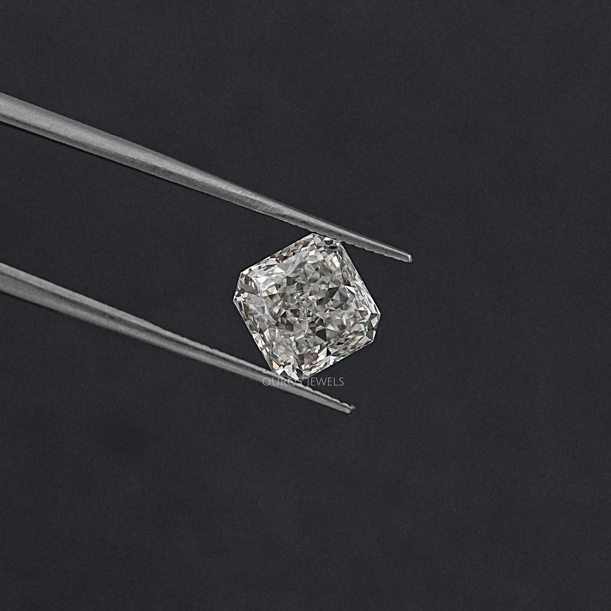3.00 CT Square Portuguese Lab Diamond Loose Loose