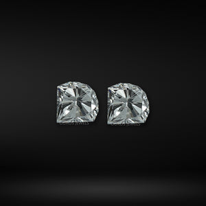 Unique Cone Cut Lab Diamond Matching Pair