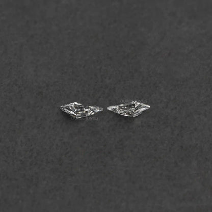 Long Triangle Shape Lab Diamond Matching Pair Loose