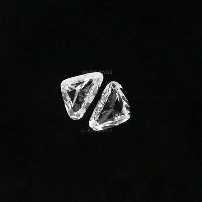 Modified Trillion Shape Lab Diamond Matching Pair Loose