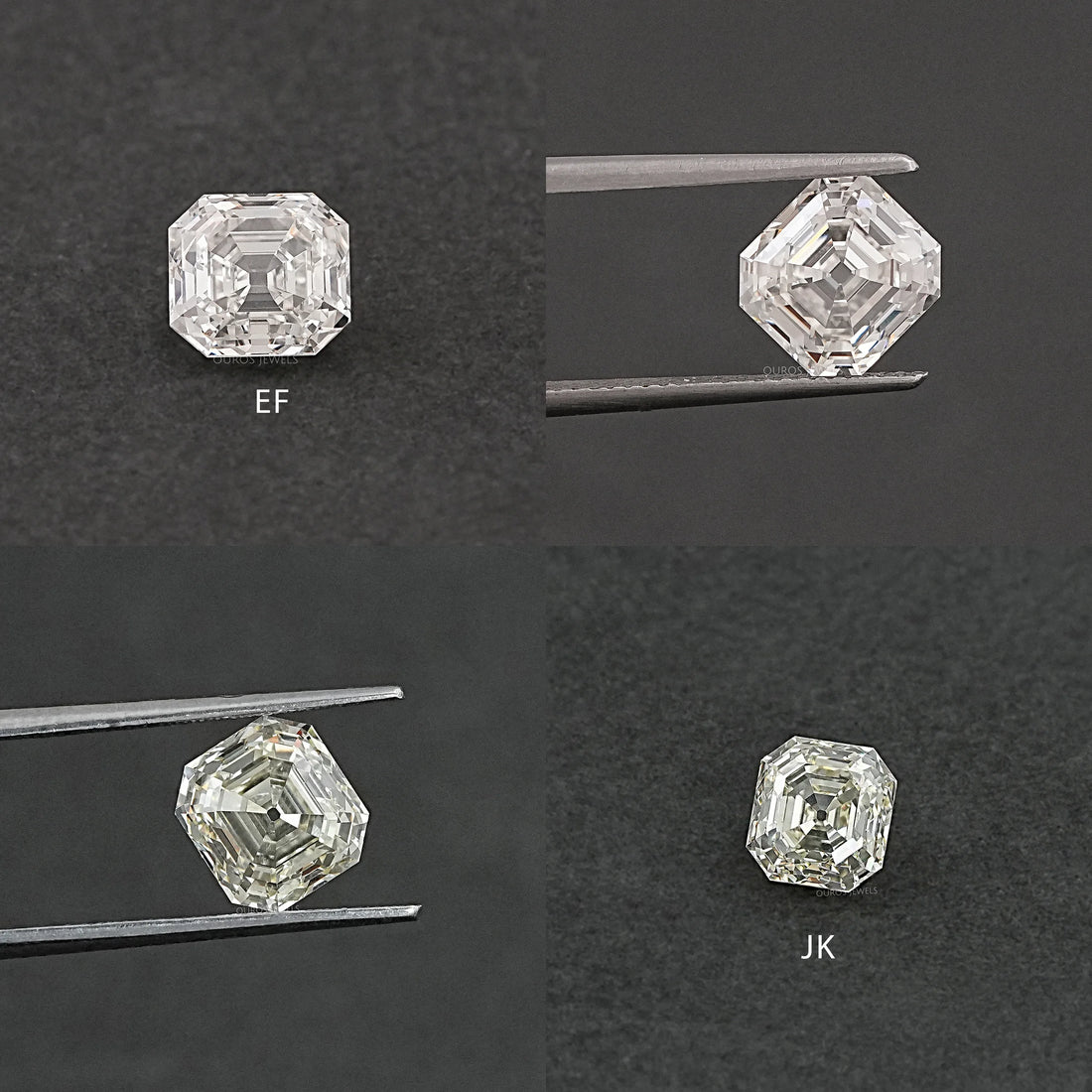 Old Mine Asscher Cut Lab Grown Diamond Loose